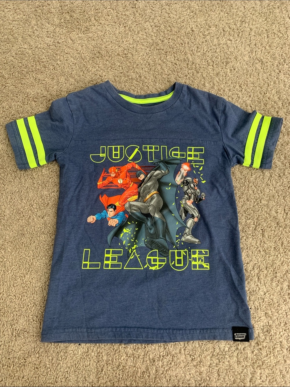 Justice League Small 6/7 T-Shirt